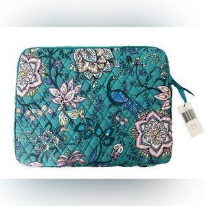 Vera Bradley Quilted Pouch with Floral Design